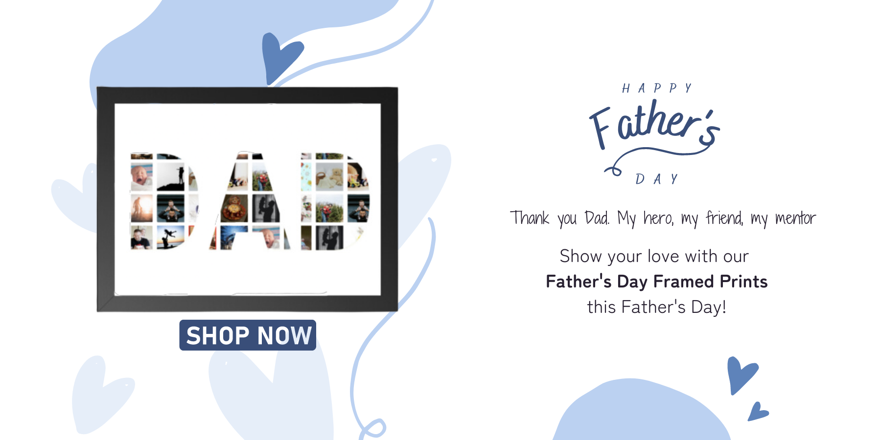 Father's Day A3 Framed Prints